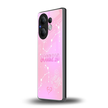 Scorpio Aura vivo v60 mobile cover | shockproof glass phone case
