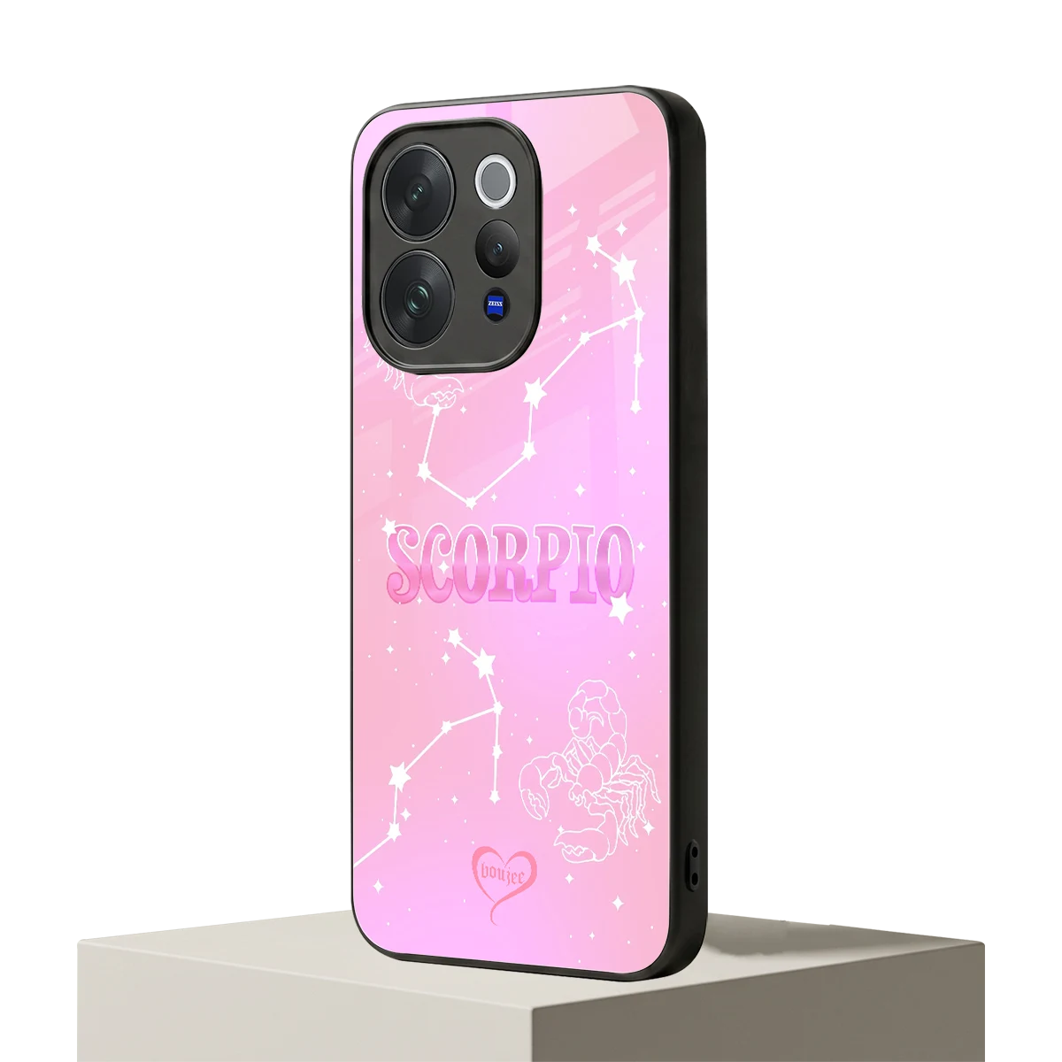 Scorpio Aura vivo v70 elite mobile cover | shockproof glass phone case