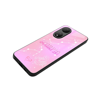Scorpio Aura stylish phone case for Vivo-y100 | glossy glass and slim fit