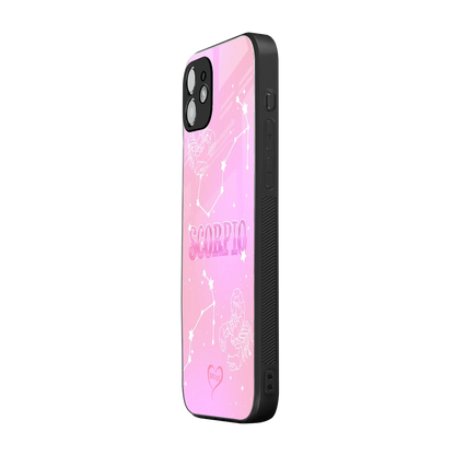 Scorpio Aura iphone 11 mobile cover | shockproof glass phone case