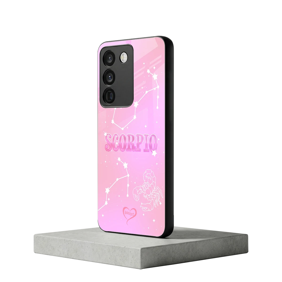 Scorpio Aura vivo y200 5g mobile cover | shockproof glass phone case