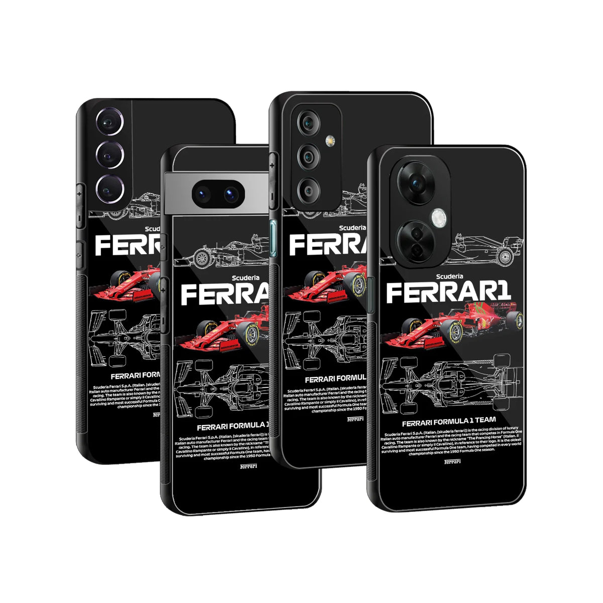 Stylish Glass Back Case for All Smartphones iPhone, Samsung, OnePlus, Pixel, Redmi, Oppo, Vivo, Motorola