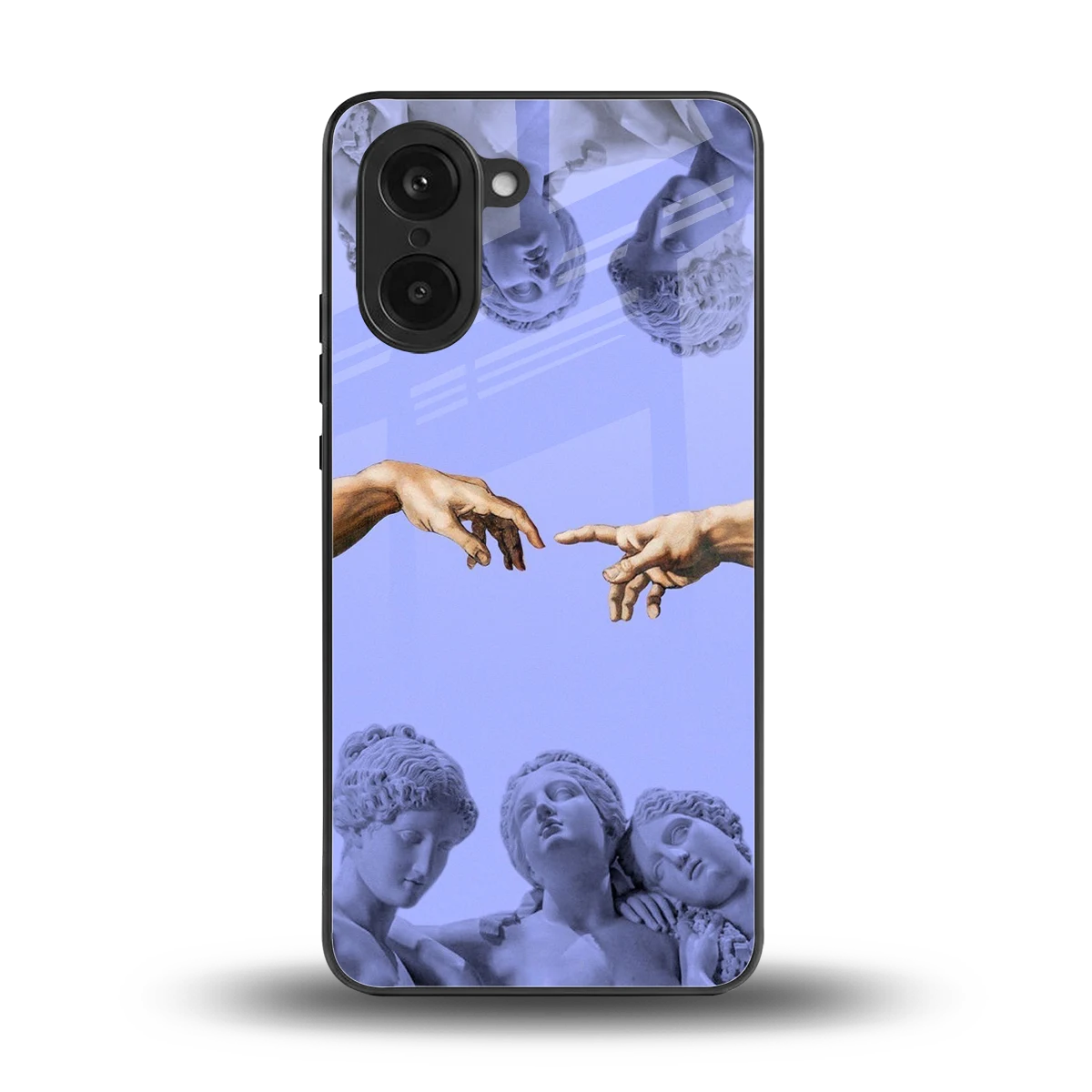 Sculpted Elegance back phone cover | glass case for oneplus nord ce5 5g