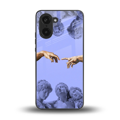 Sculpted Elegance back phone cover | glass case for oneplus nord ce5 5g