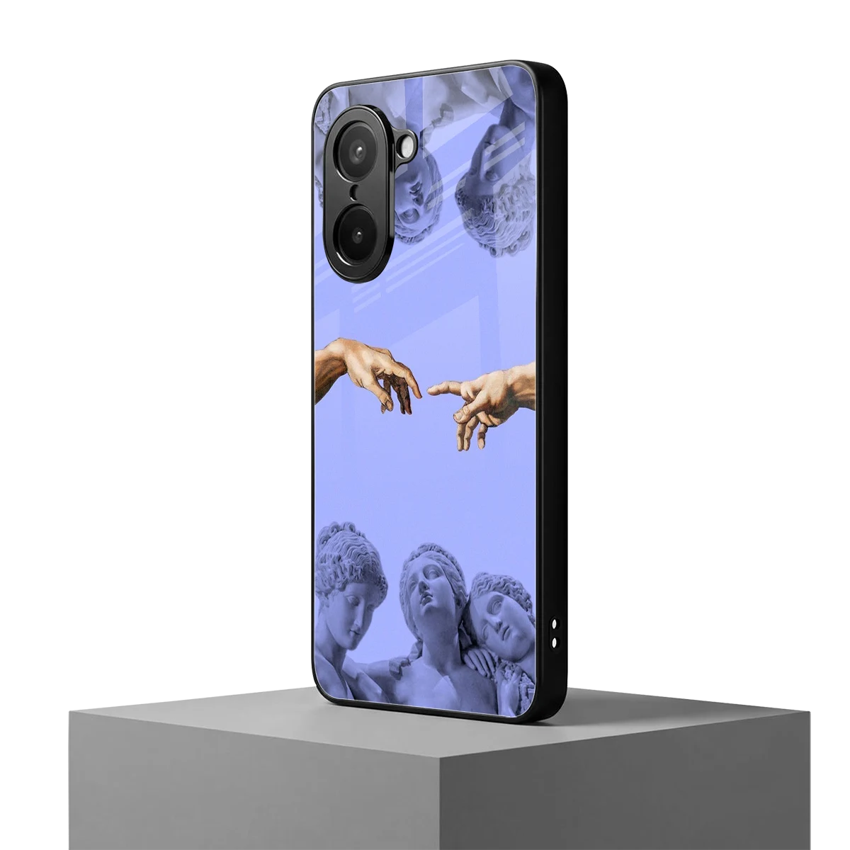 Sculpted Elegance oneplus nord ce5 5g mobile cover | shockproof glass phone case