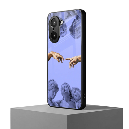 Sculpted Elegance oneplus nord ce5 5g mobile cover | shockproof glass phone case