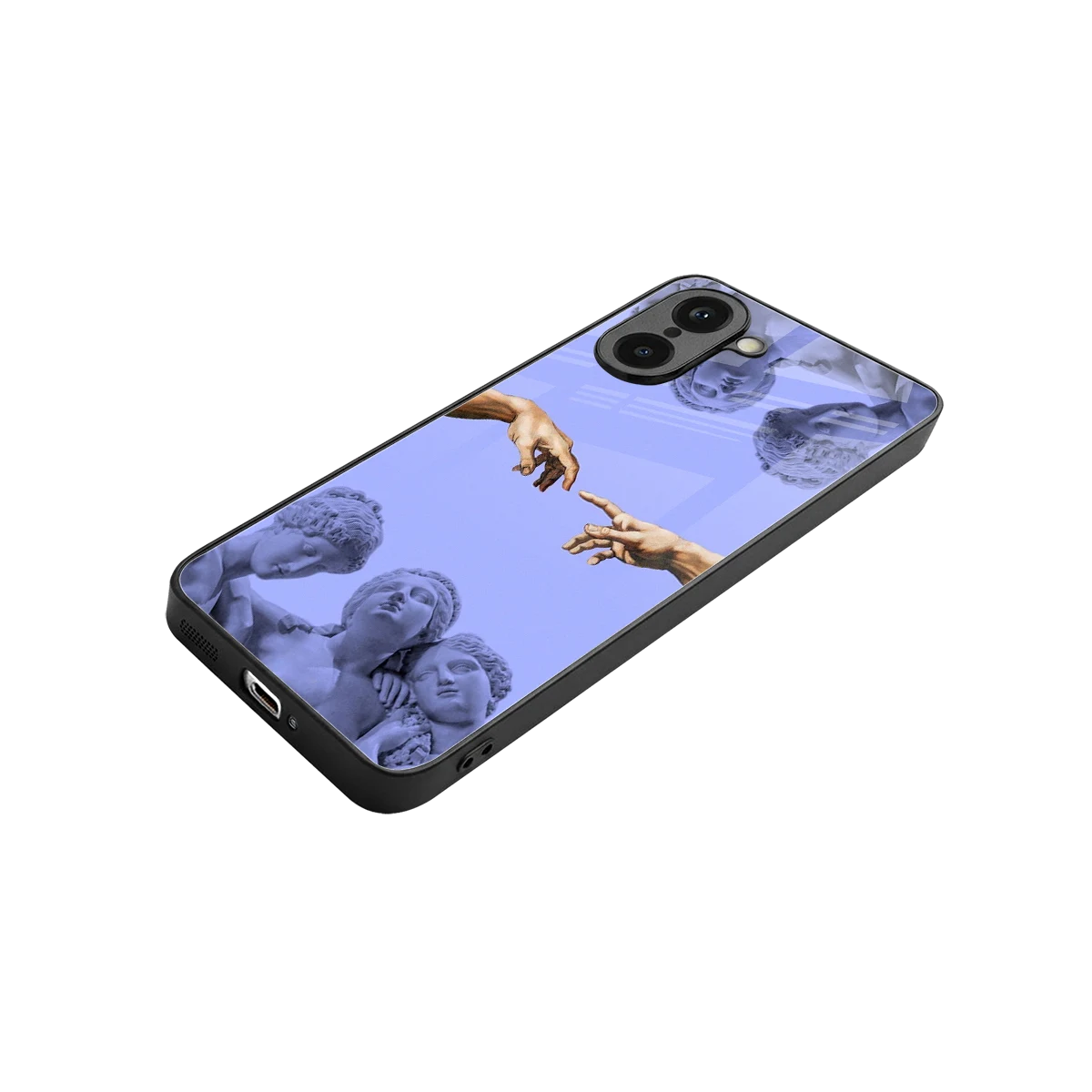 Sculpted Elegance stylish phone case for oneplus nord ce5 5g | glossy glass and slim fit