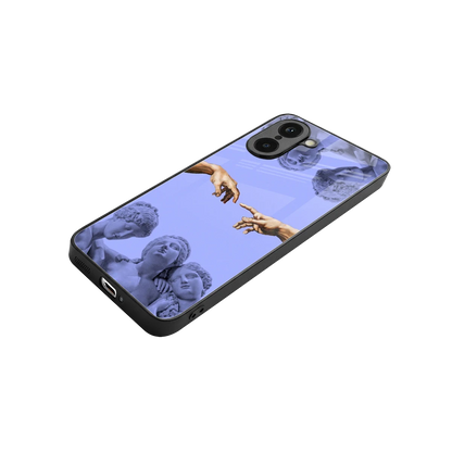 Sculpted Elegance stylish phone case for oneplus nord ce5 5g | glossy glass and slim fit