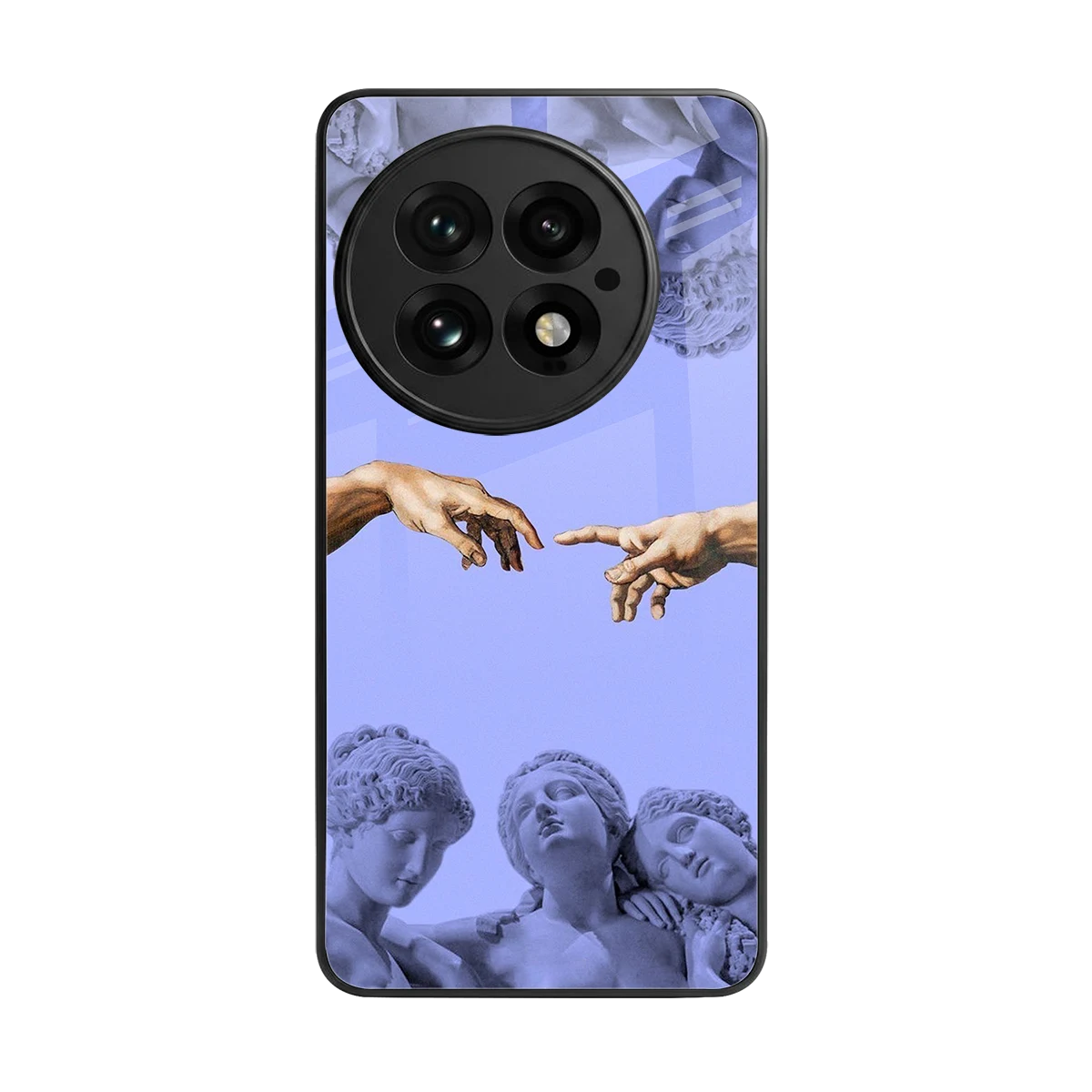 Sculpted Elegance back phone cover | glass case for oneplus 13