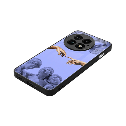 Sculpted Elegance stylish phone case for oneplus 13 | glossy glass and slim fit