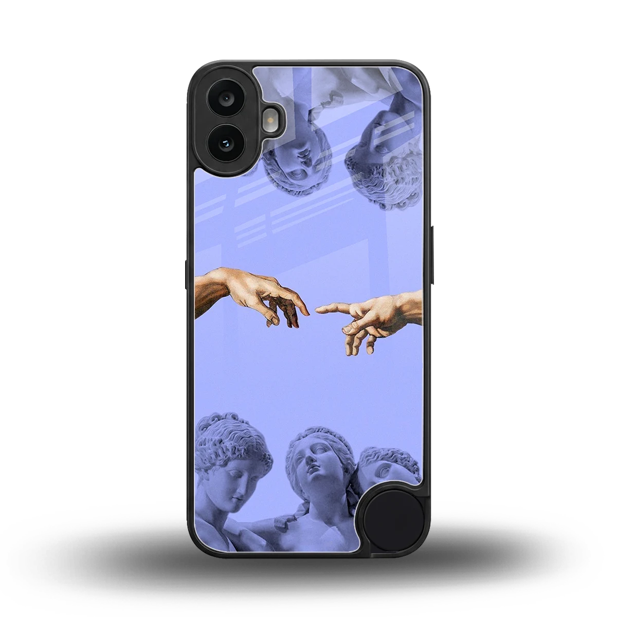Sculpted Elegance back phone cover | glass case for cmf nothing phone 1