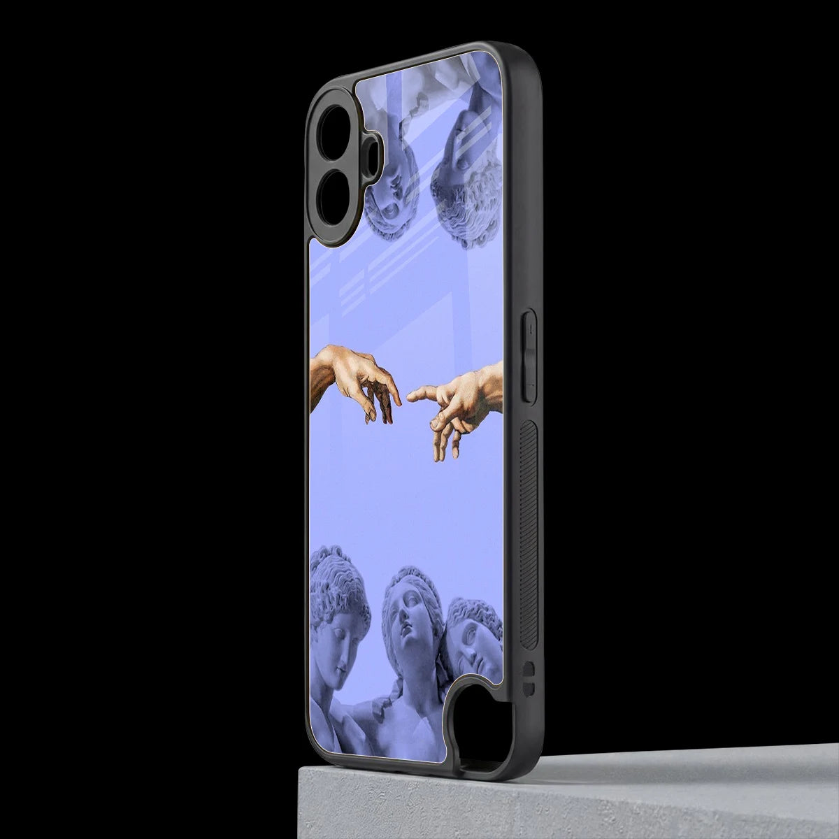 Sculpted Elegance cmf nothing phone 1 mobile cover | shockproof glass phone case
