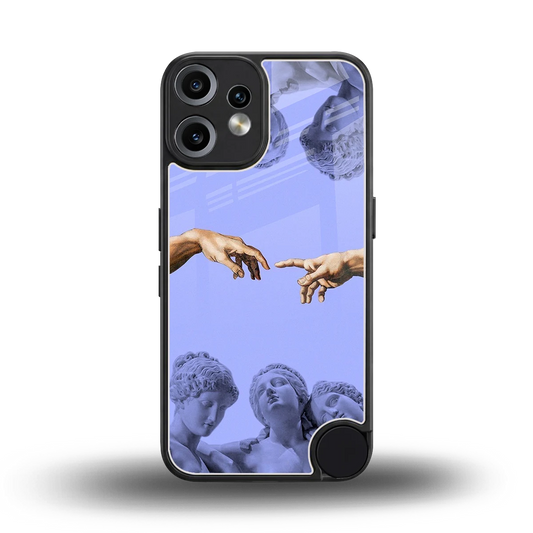 Sculpted Elegance back phone cover | glass case for cmf nothing phone 2 pro