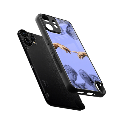 Sculpted Elegance sleek cmf nothing phone 2 pro cover with tempered glass back and TPU edges