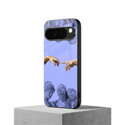 Sculpted Elegance google pixel 10 pro xl mobile cover | shockproof glass phone case