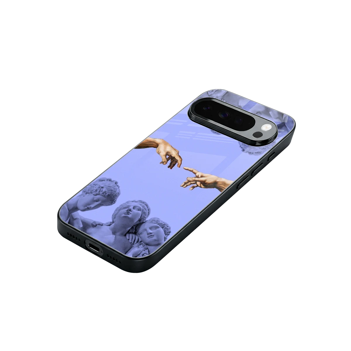 Sculpted Elegance stylish phone case for google pixel 10 pro xl | glossy glass and slim fit