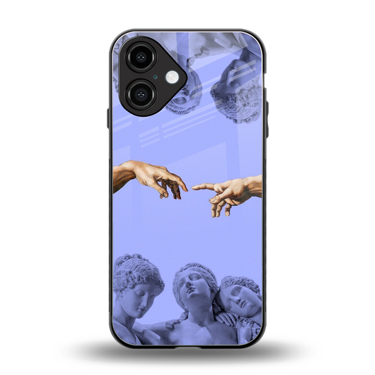 Sculpted Elegance Phone Case for Iphone 16 | Glass Case