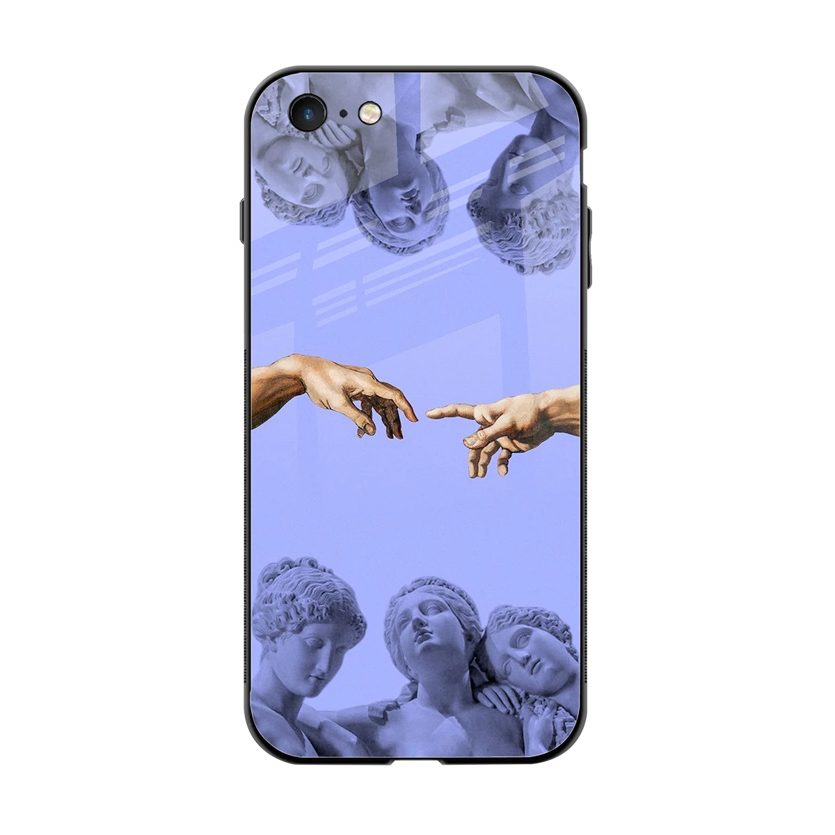 Sculpted Elegance back phone cover | glass case for iphone 6s plus