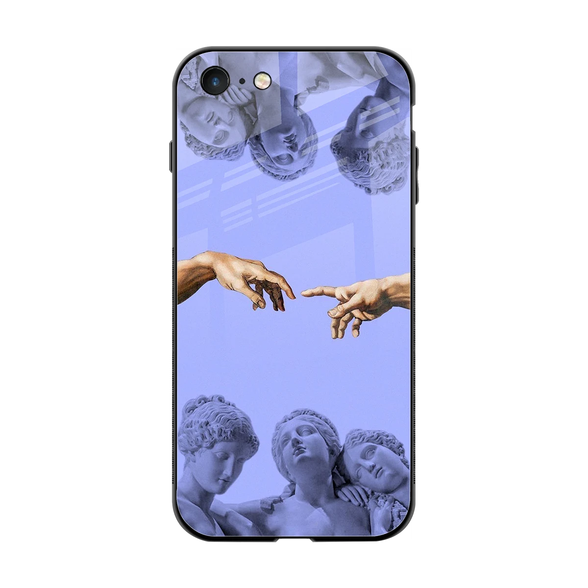Sculpted Elegance back phone cover | glass case for iphone 7
