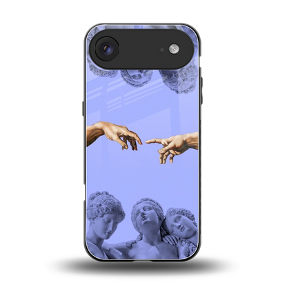 Sculpted Elegance back phone cover | glass case for iphone air