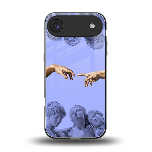 Sculpted Elegance back phone cover | glass case for iphone air