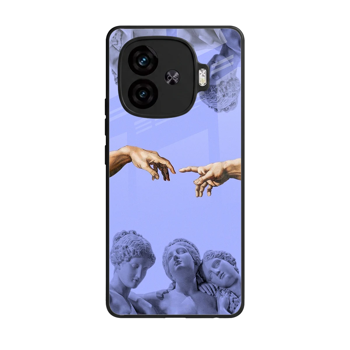 Sculpted Elegance back phone cover | glass case for iqoo neo 10r 5g