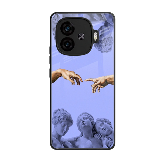 Sculpted Elegance back phone cover | glass case for iqoo neo 10r 5g