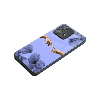 Sculpted Elegance stylish phone case for motorola edge 40 neo 5g | glossy glass and slim fit