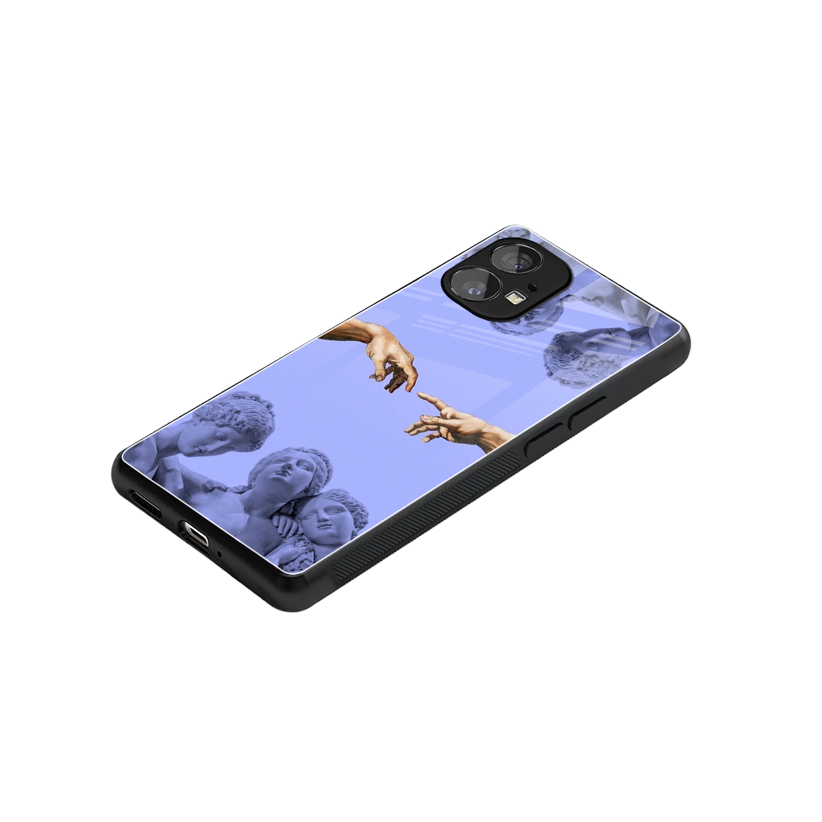 Sculpted Elegance stylish phone case for nothing phone 1 | glossy glass and slim fit