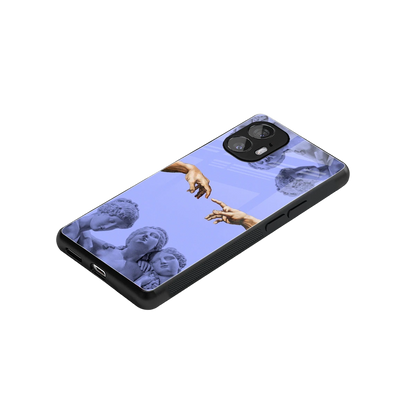 Sculpted Elegance stylish phone case for nothing phone 2 | glossy glass and slim fit