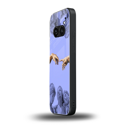 Sculpted Elegance nothing phone 2a plus mobile cover | shockproof glass phone case