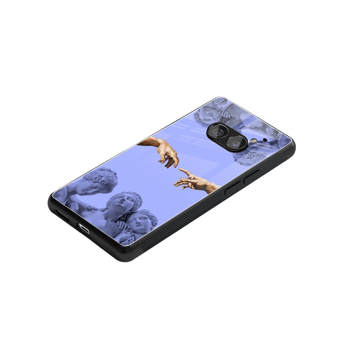 Sculpted Elegance stylish phone case for nothing phone 2a | glossy glass and slim fit