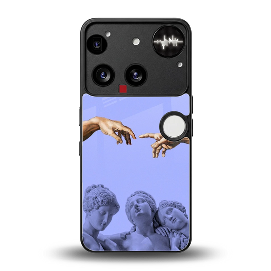 Sculpted Elegance back phone cover | glass case for nothing phone 3