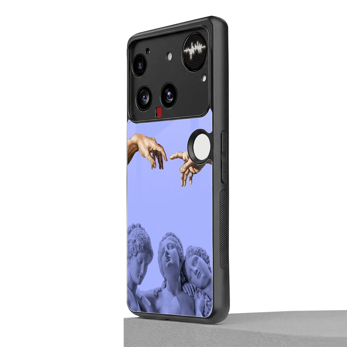 Sculpted Elegance nothing phone 3 mobile cover | shockproof glass phone case