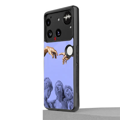 Sculpted Elegance nothing phone 3 mobile cover | shockproof glass phone case