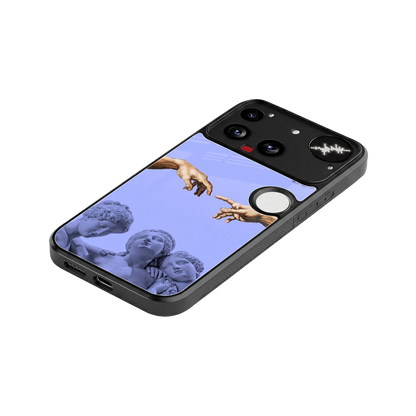 Sculpted Elegance stylish phone case for nothing phone 3 | glossy glass and slim fit