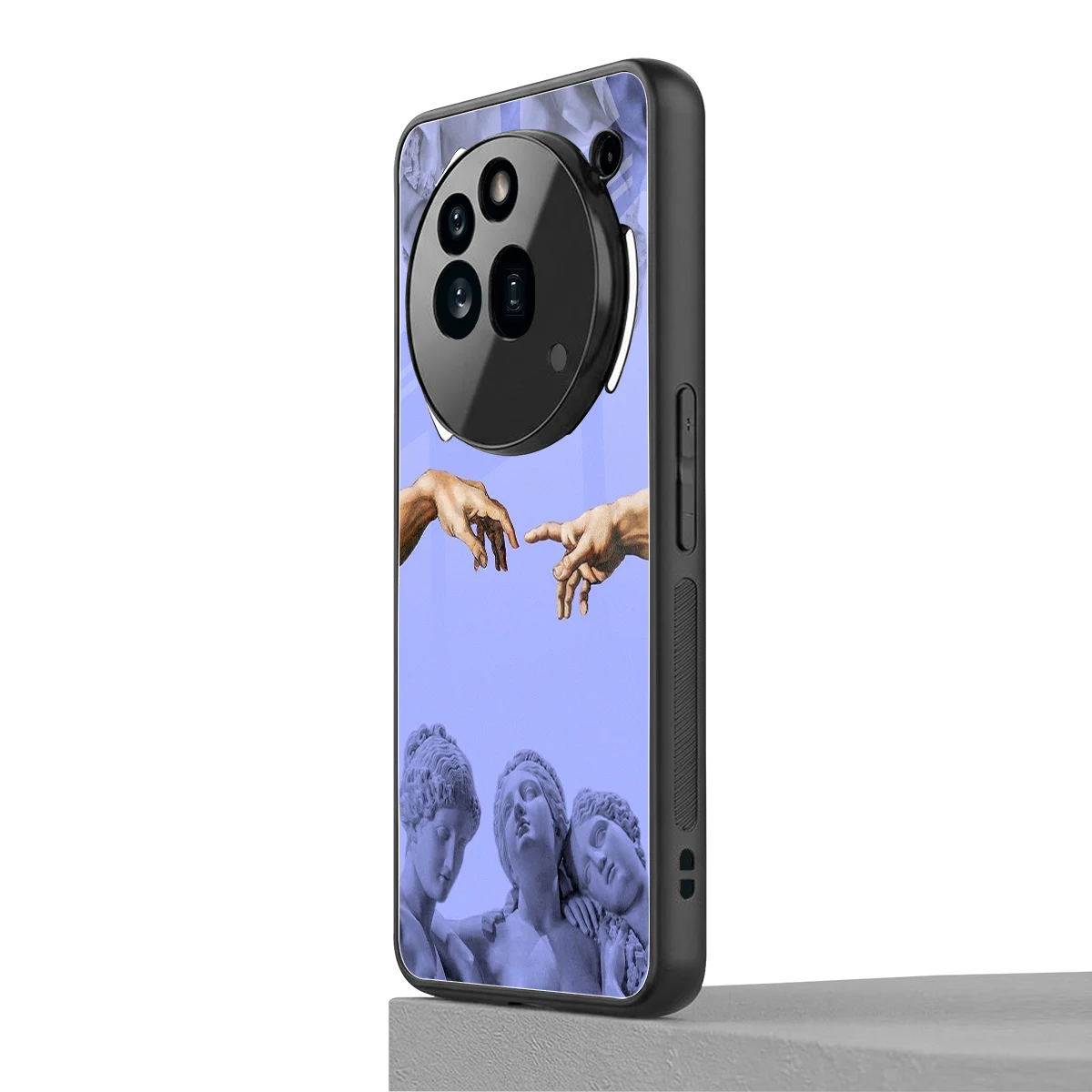 Sculpted Elegance nothing phone 3a pro mobile cover | shockproof glass phone case