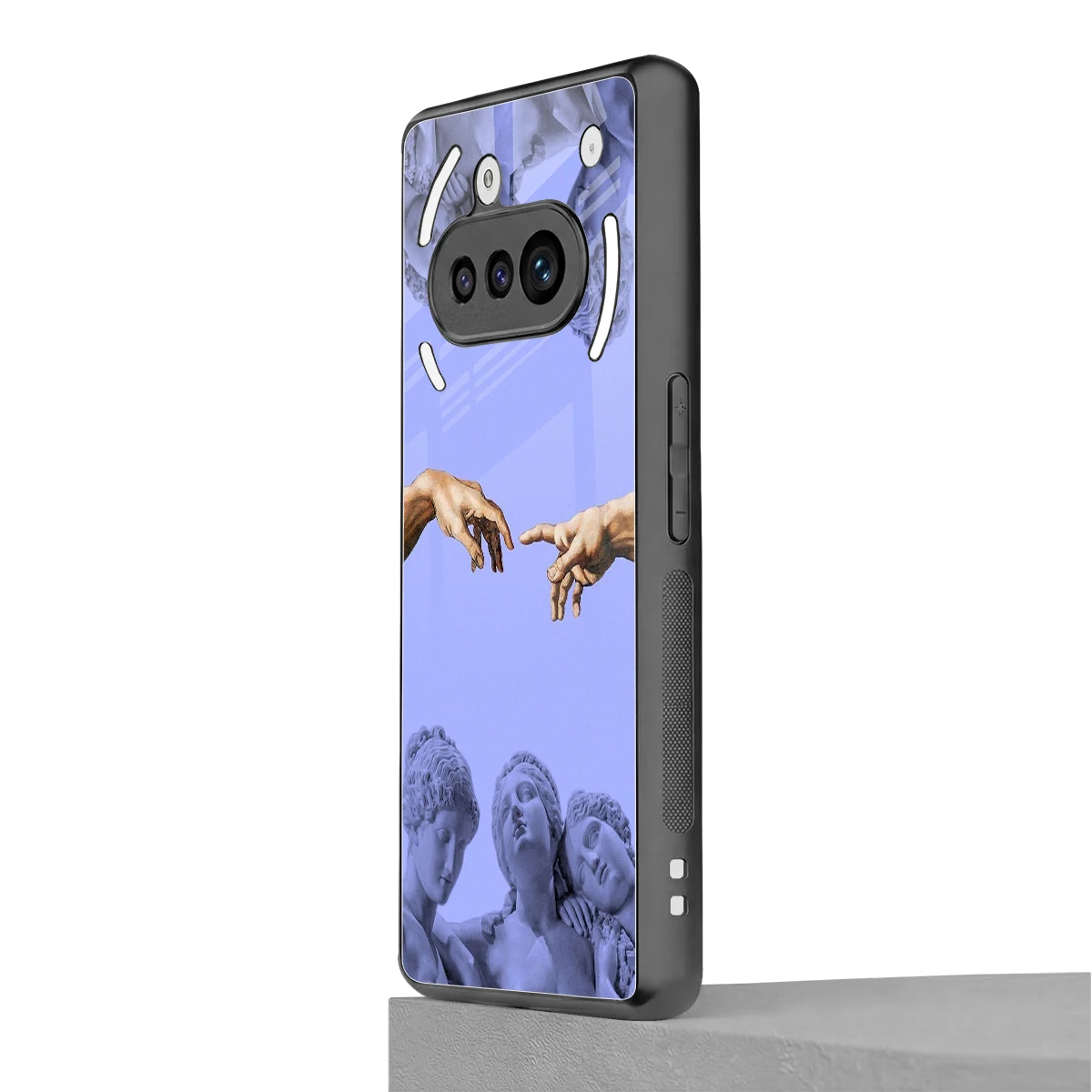 Sculpted Elegance nothing phone 3a mobile cover | shockproof glass phone case