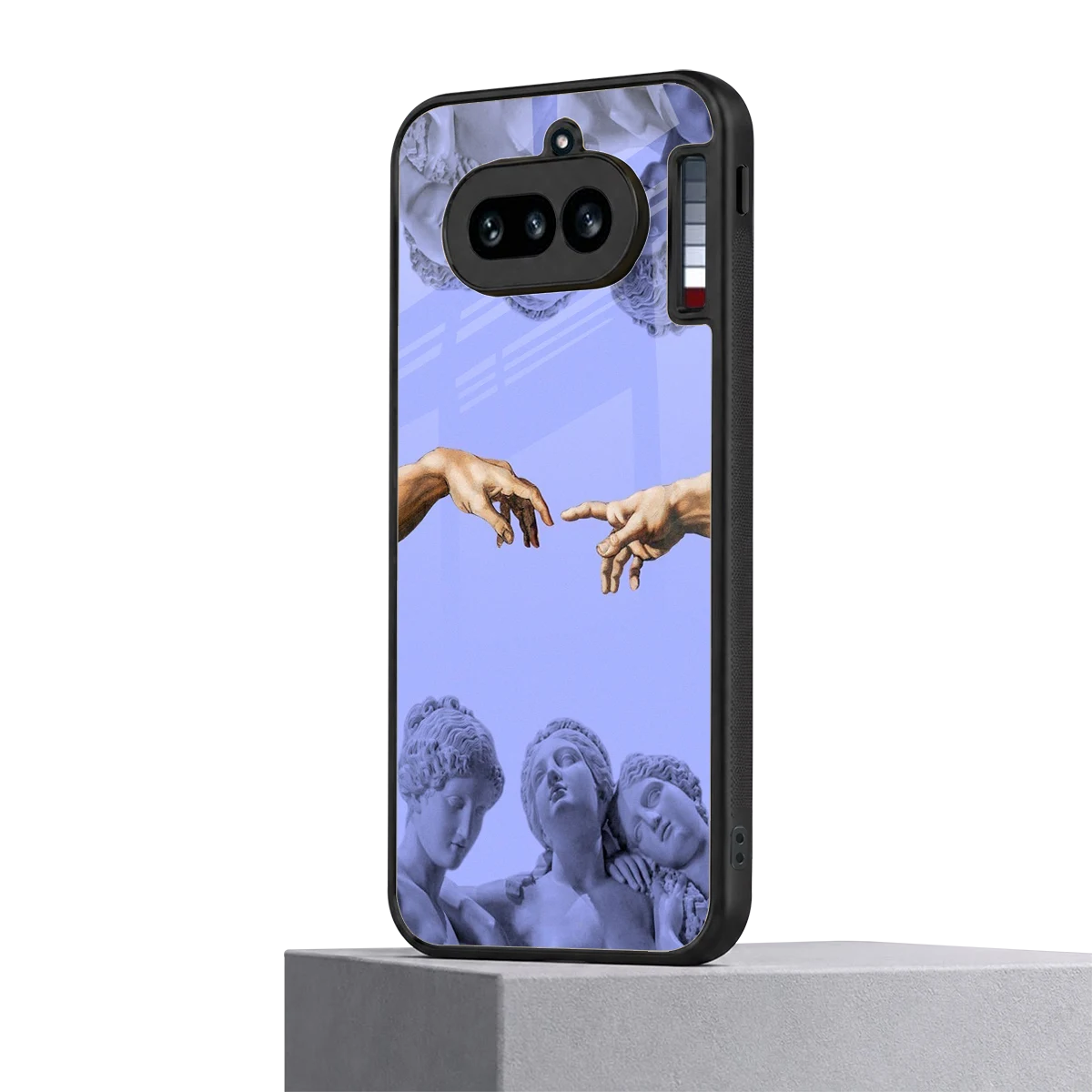 Sculpted Elegance nothing phone 4a mobile cover | shockproof glass phone case
