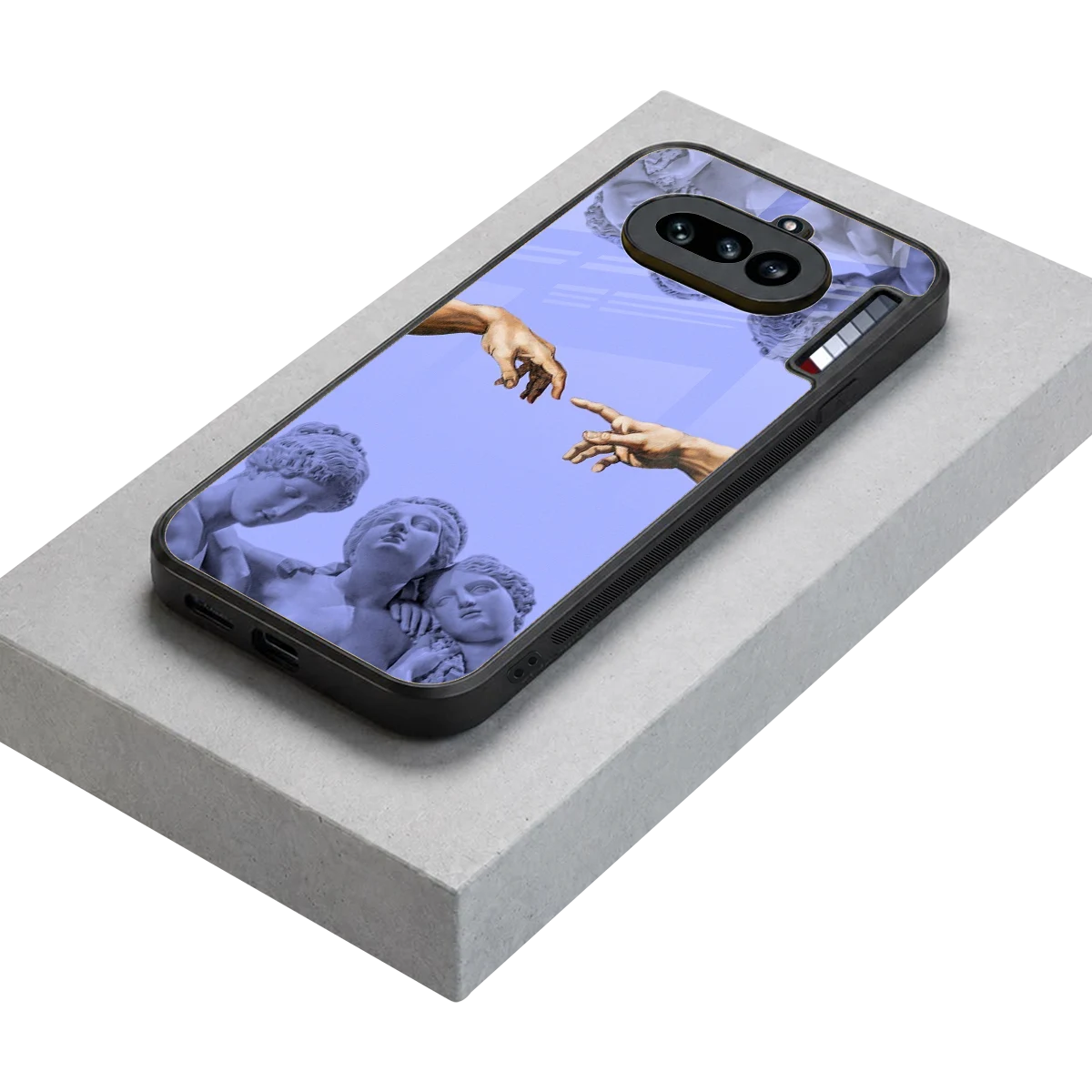 Sculpted Elegance stylish phone case for nothing phone 4a | glossy glass and slim fit
