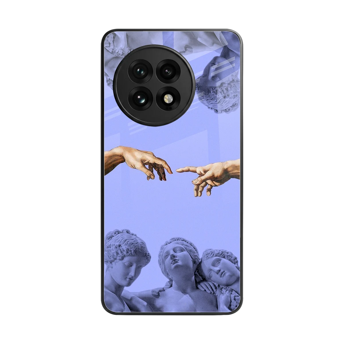 Sculpted Elegance back phone cover | glass case for oneplus 13r