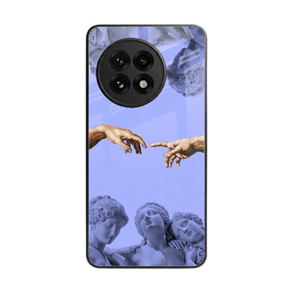 Sculpted Elegance back phone cover | glass case for oneplus 13r