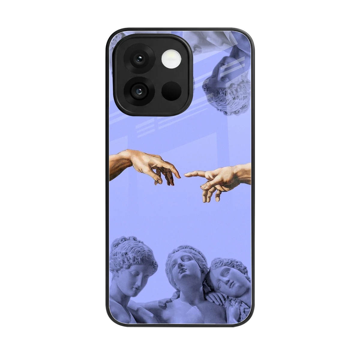 Sculpted Elegance back phone cover | glass case for oneplus 13s