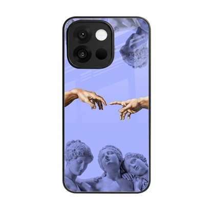 Sculpted Elegance back phone cover | glass case for oneplus 13s