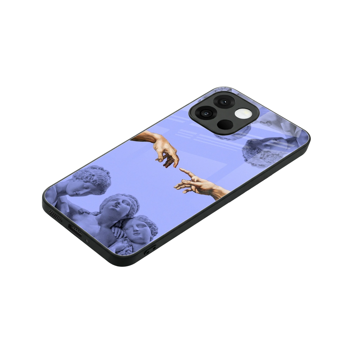 Sculpted Elegance stylish phone case for oneplus 13s | glossy glass and slim fit