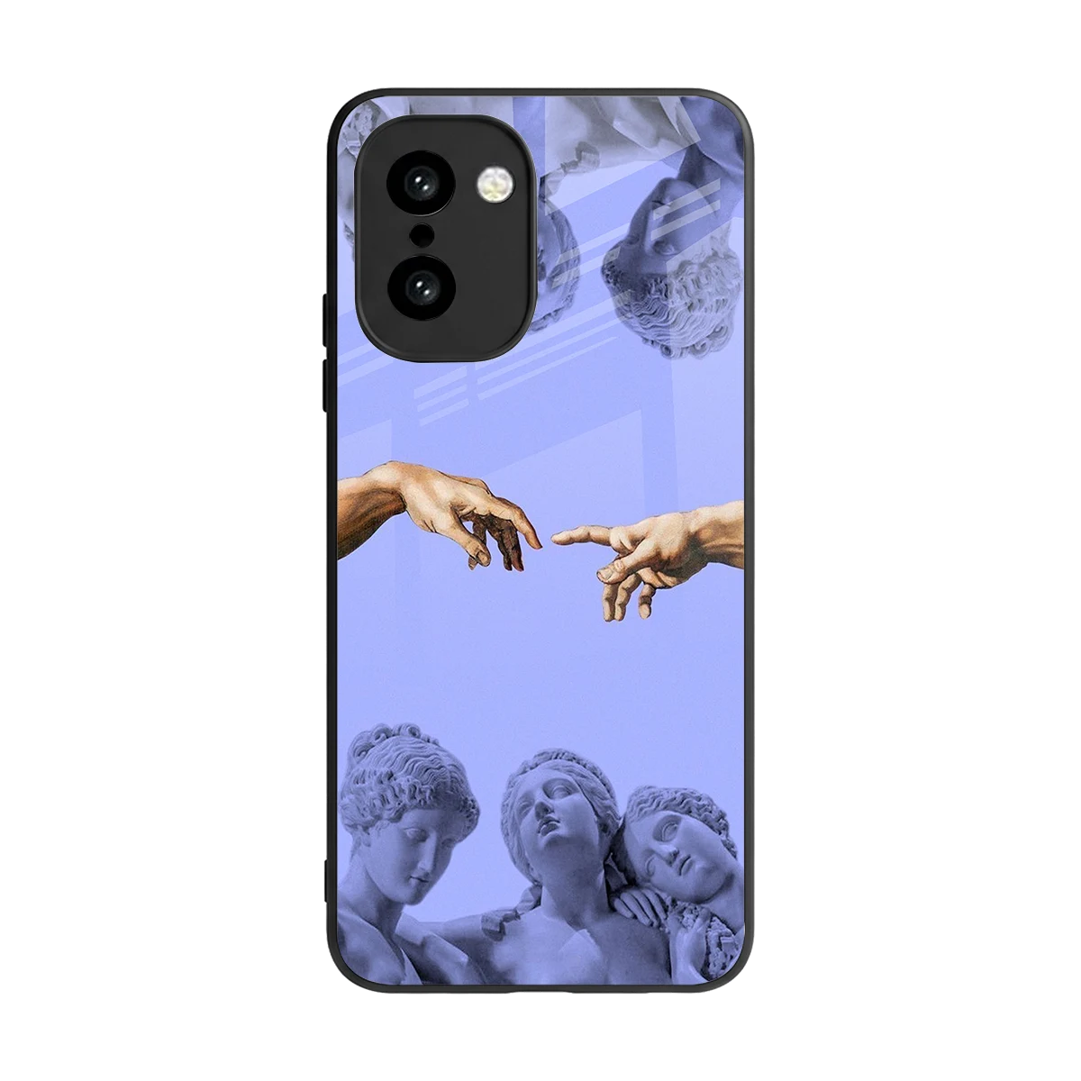 Sculpted Elegance back phone cover | glass case for oneplus 15r