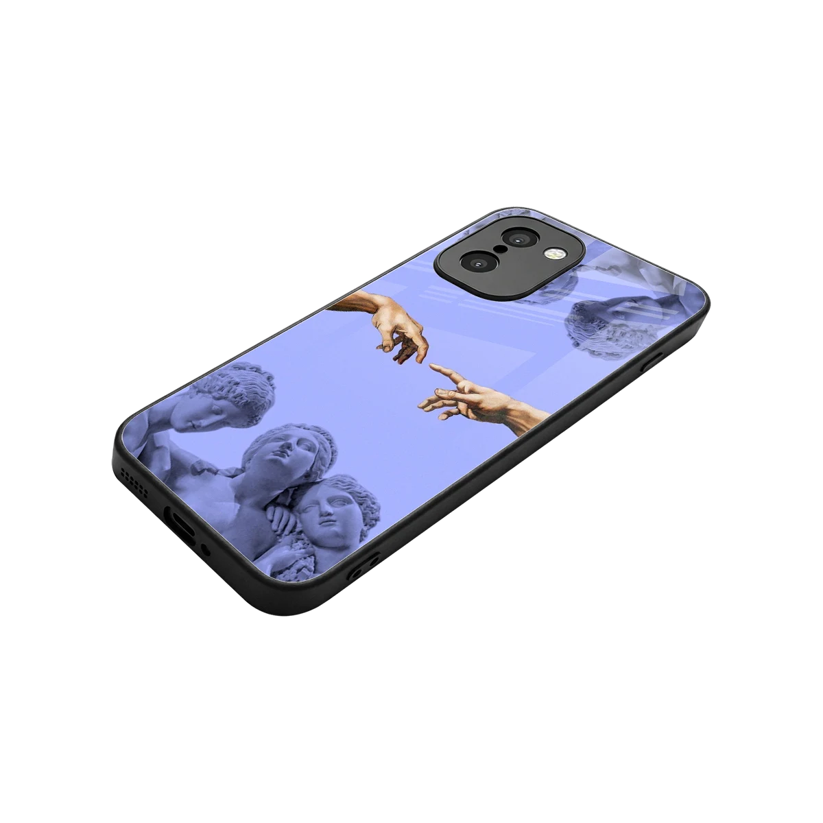 Sculpted Elegance stylish phone case for oneplus 15r | glossy glass and slim fit
