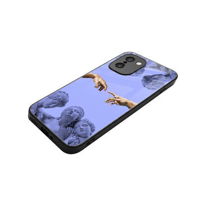 Sculpted Elegance stylish phone case for oneplus 15r | glossy glass and slim fit