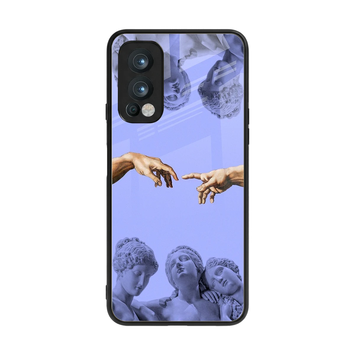 Sculpted Elegance back phone cover | glass case for oneplus nord 2