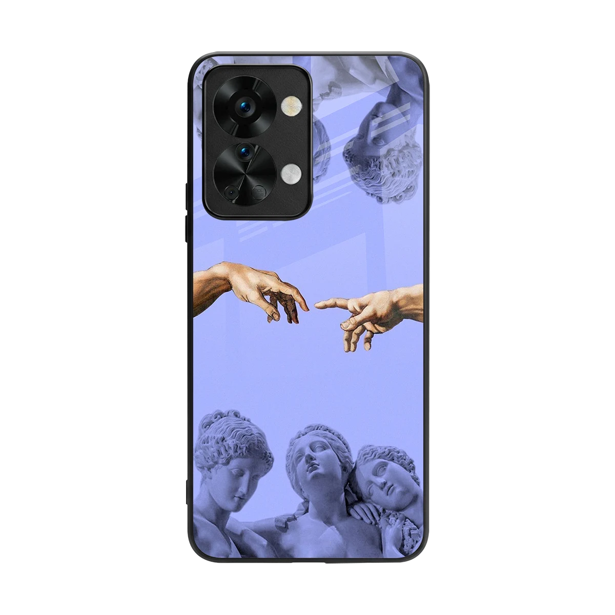 Sculpted Elegance back phone cover | glass case for oneplus nord 2t
